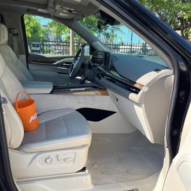Dark Moon Blue Metallic 2021 Cadillac Escalade ESV Sport Platinum