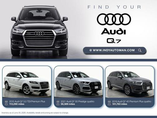 Samurai Gray Metallic 2019 Audi Q7 55 Prestige