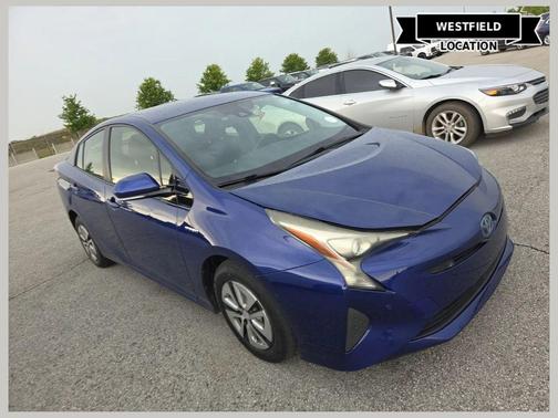Blue Crush Metallic 2018 Toyota Prius Three