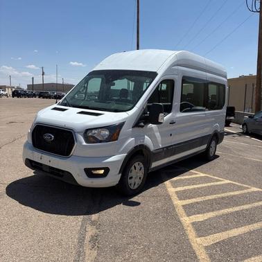 Oxford White 2023 Ford Transit-350 XLT