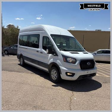 Oxford White 2023 Ford Transit-350 XLT