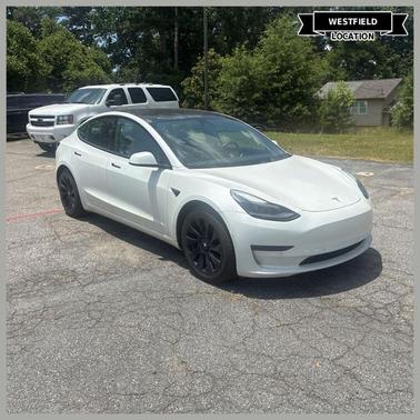 Pearl White Multi 2021 Tesla Model 3 Standard Range Plus