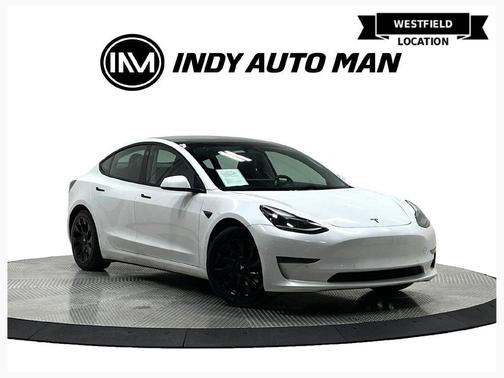 Pearl White Multi 2021 Tesla Model 3 Standard Range Plus
