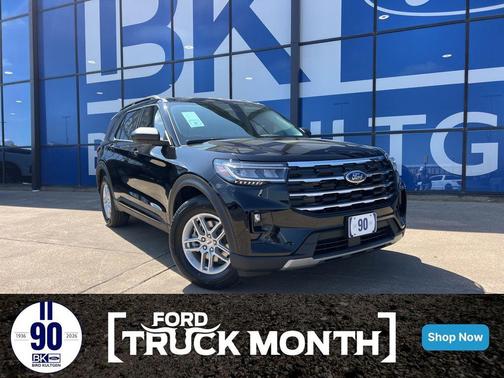 Agate Black Metallic 2026 Ford Explorer Active