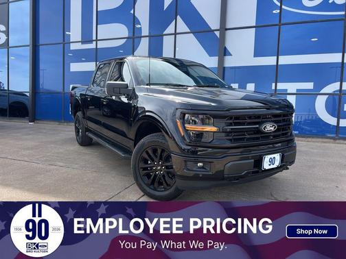 AGATE BLACK METALLIC 2026 Ford F-150 XLT