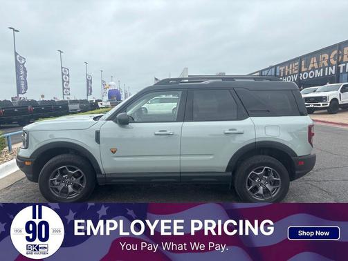 CACTUS GRAY 2024 Ford Bronco Sport Badlands