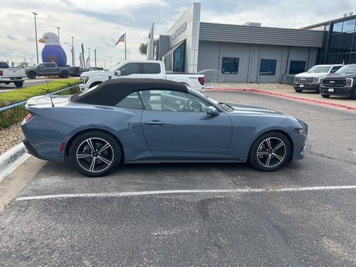 VAPOR BLUE METALLIC 2025 Ford Mustang EcoBoost Premium