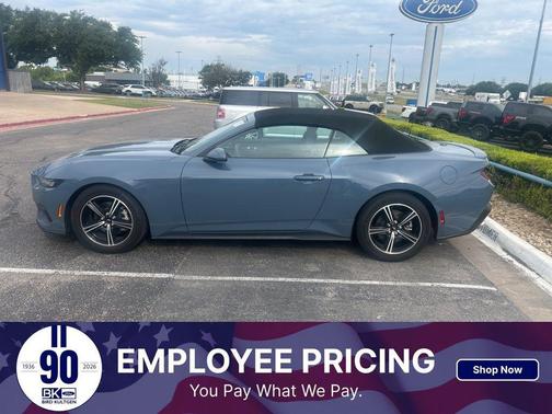 VAPOR BLUE METALLIC 2025 Ford Mustang EcoBoost Premium