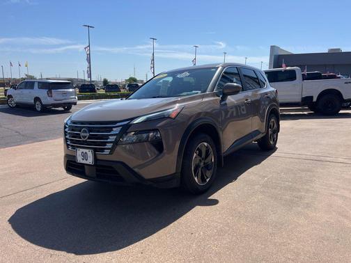 Baja Storm Metallic 2025 Nissan Rogue SV