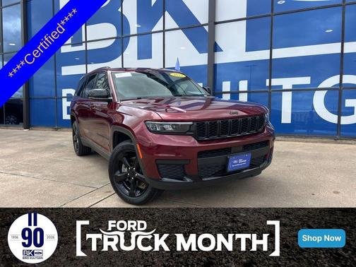Velvet Red Pearlcoat 2022 Jeep Grand Cherokee L Altitude