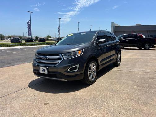 MAGNETIC METALLIC 2018 Ford Edge Titanium