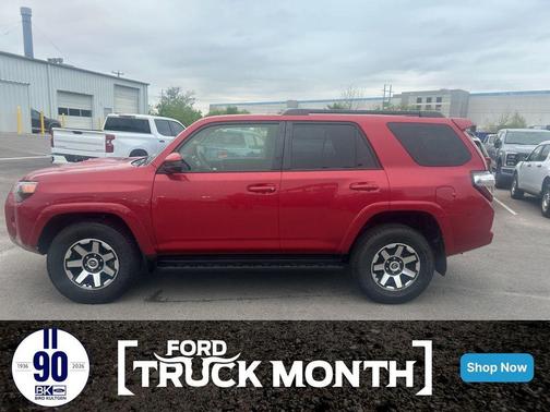 Barcelona Red Metallic 2024 Toyota 4Runner TRD Off Road