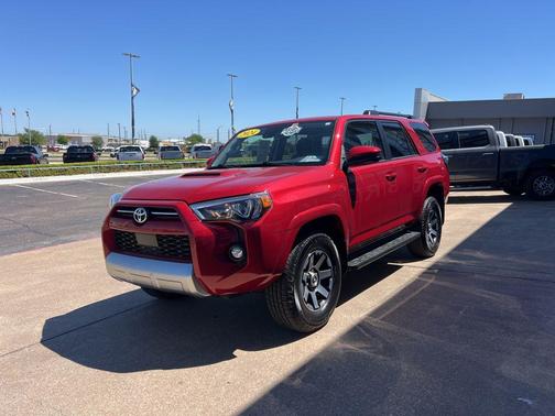 Barcelona Red Metallic 2024 Toyota 4Runner TRD Off Road