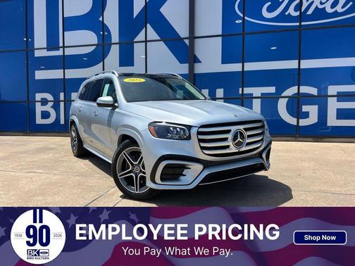 Cirrus Silver Metallic 2025 Mercedes-Benz GLS 450 4MATIC