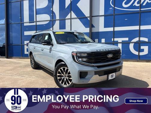 GLACIER GRAY METALLIC TC 2025 Ford Expedition Max Platinum