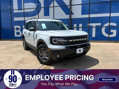 SPACE WHITE METALLIC 2026 Ford Bronco Sport Big Bend