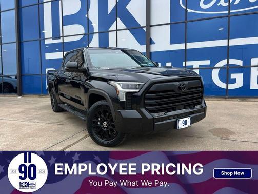 Midnight Black Metallic 2024 Toyota Tundra Hybrid Limited