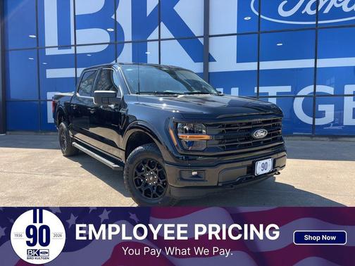 AGATE BLACK METALLIC 2026 Ford F-150 XLT