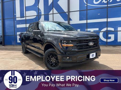 AGATE BLACK METALLIC 2026 Ford F-150 XLT