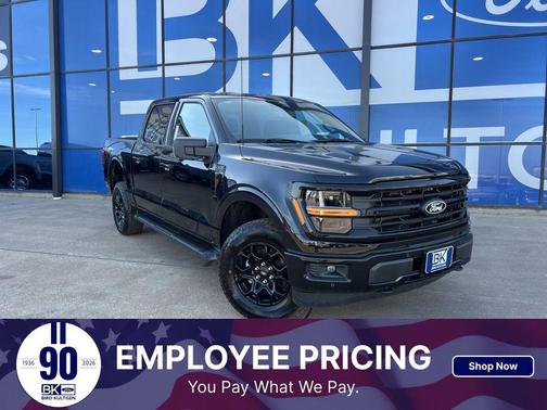 AGATE BLACK METALLIC 2026 Ford F-150 XLT