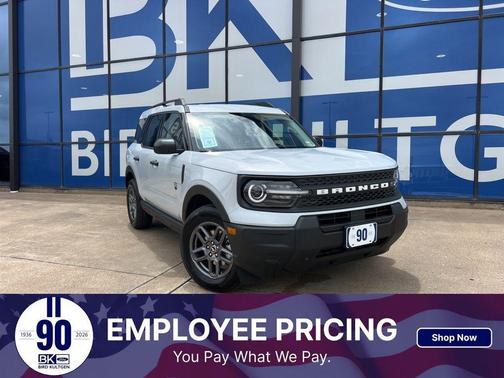 SPACE WHITE METALLIC 2026 Ford Bronco Sport Big Bend