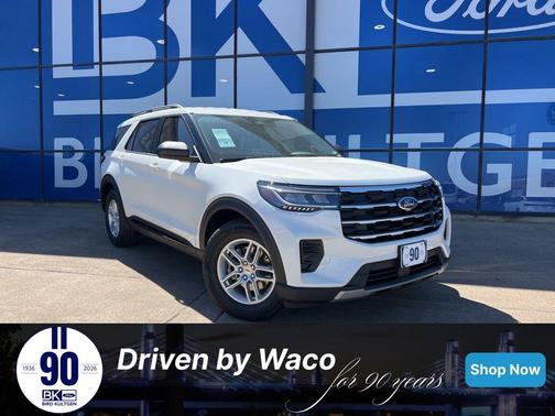 STAR WHITE MET TRI-COAT 2026 Ford Explorer Active w/200A Pkg