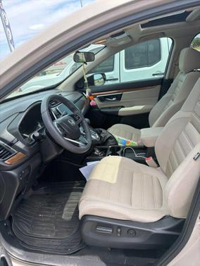 Sandstorm Metallic 2017 Honda CR-V EX