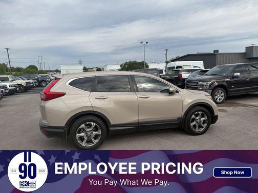 Sandstorm Metallic 2017 Honda CR-V EX