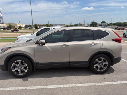 Sandstorm Metallic 2017 Honda CR-V EX