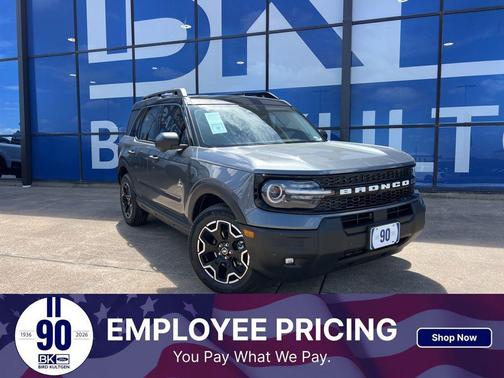 Carbonized Gray Metallic 2026 Ford Bronco Sport Outer Banks