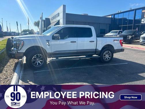 STAR WHITE METALLIC TRICOAT 2022 Ford F-150 King Ranch