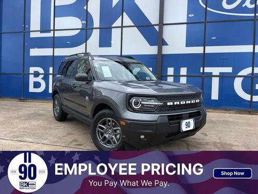 CARBONIZED GRAY METALLIC 2026 Ford Bronco Sport Big Bend