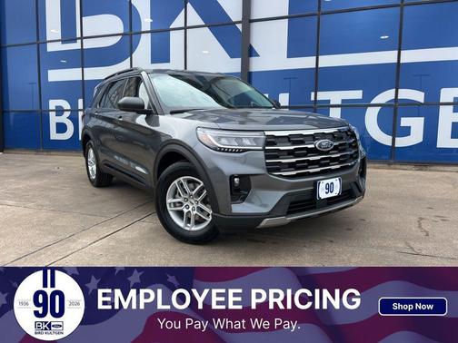 CARBONIZED GRAY METALLIC 2026 Ford Explorer Active w/200A Pkg
