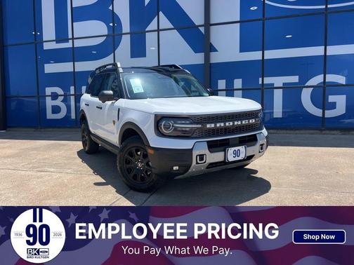 OXFORD WHITE 2026 Ford Bronco Sport Badlands