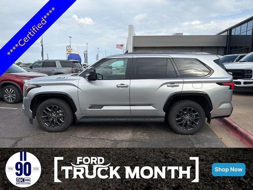 Silver 2023 Toyota Sequoia Platinum