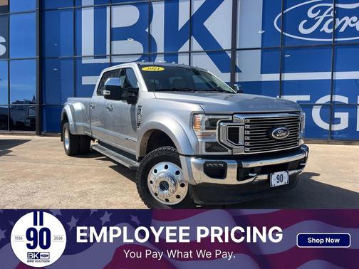 ICONIC SILVER 2021 Ford F-450 Lariat