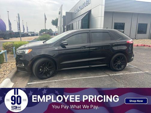Agate Black 2020 Ford Edge ST