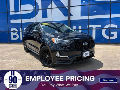 Agate Black 2020 Ford Edge ST