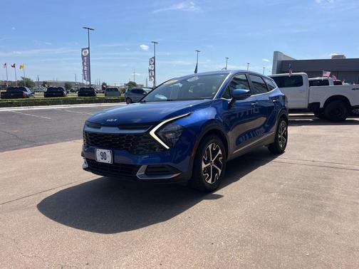 Sapphire Blue 2023 Kia Sportage EX