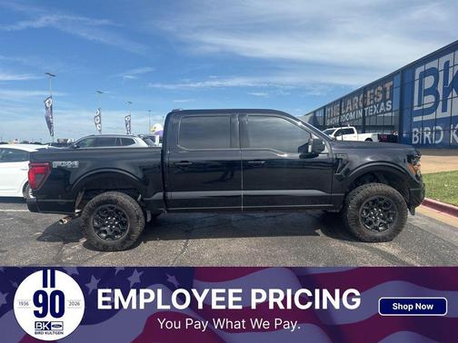 AGATE BLACK METALLIC 2025 Ford F-150 XLT