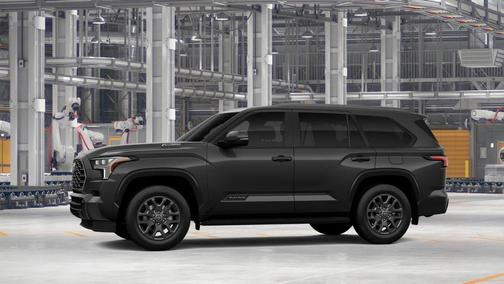 Magnetic Gray Metallic 2026 Toyota Sequoia Platinum