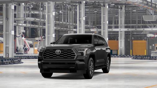 Magnetic Gray Metallic 2026 Toyota Sequoia Platinum