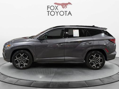 Titan Gray 2024 Hyundai TUCSON Hybrid N Line