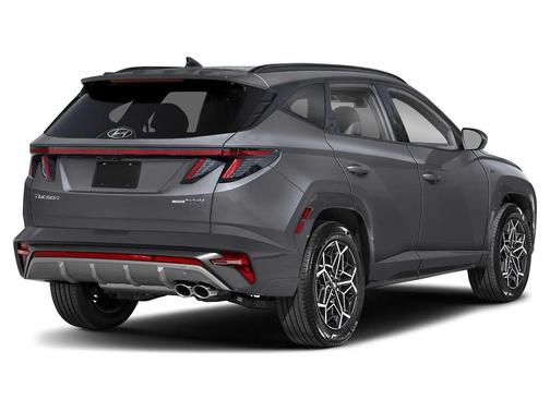 Titan Gray 2024 Hyundai TUCSON Hybrid N Line
