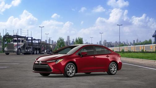 Ruby Flare Pearl 2026 Toyota Corolla LE