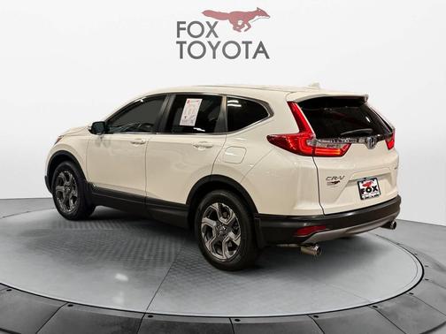 White Diamond Pearl 2018 Honda CR-V EX-L
