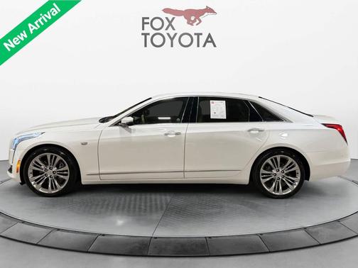 Crystal White Tricoat 2018 Cadillac CT6 3.6L Platinum