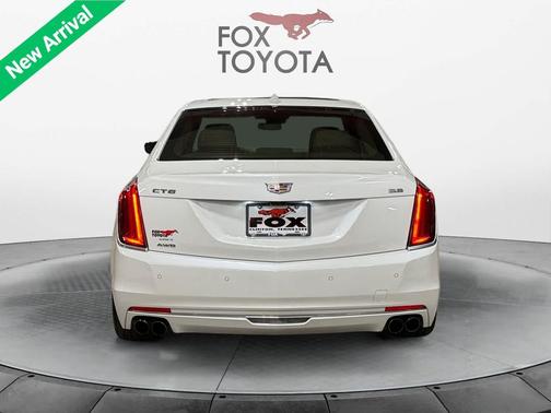 Crystal White Tricoat 2018 Cadillac CT6 3.6L Platinum