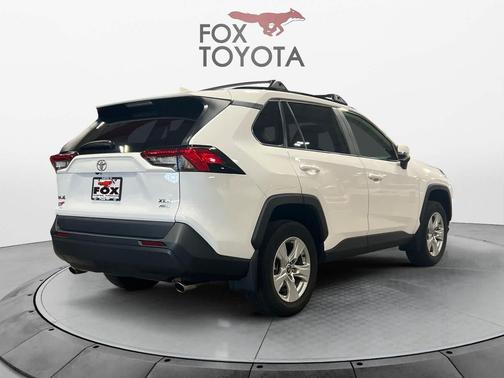 Super White 2021 Toyota RAV4 XLE