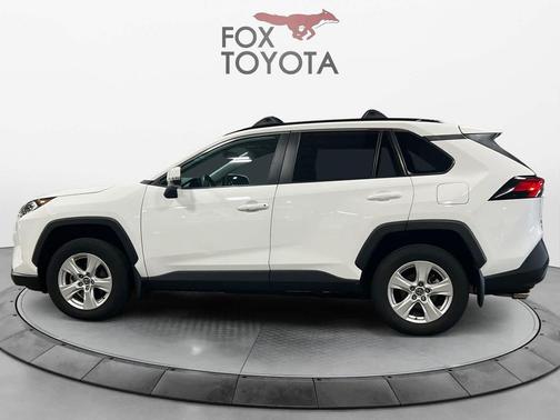Super White 2021 Toyota RAV4 XLE
